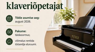 Klaveriõpetaja!